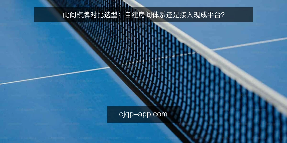 此间棋牌对比选型：自建房间体系还是接入现成平台？ — 需求定义：先写清要解决什么 配图